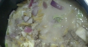 Mark's Cabbage and Hamburger Delight