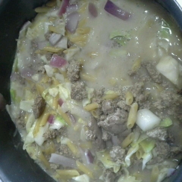 Mark's Cabbage and Hamburger Delight