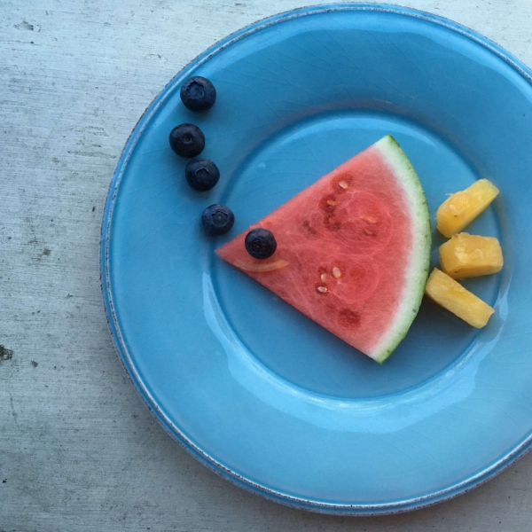 Watermelon Fish Snack for Kids