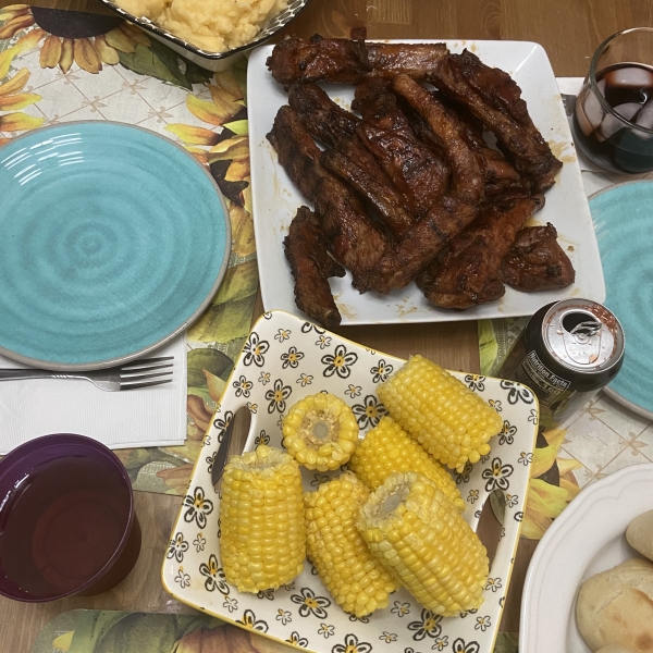 Southern Grilled Barbecued Ribs