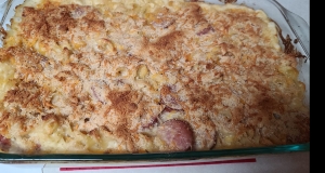 Uber-Braten Kielbasa and Sauerkraut Casserole