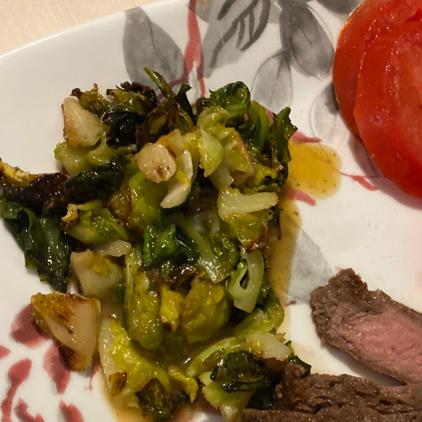 Honey Dijon Brussels Sprouts