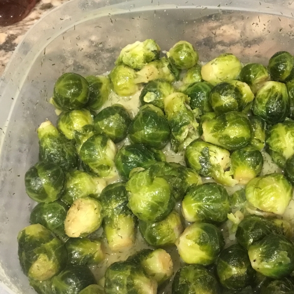 Honey Dijon Brussels Sprouts