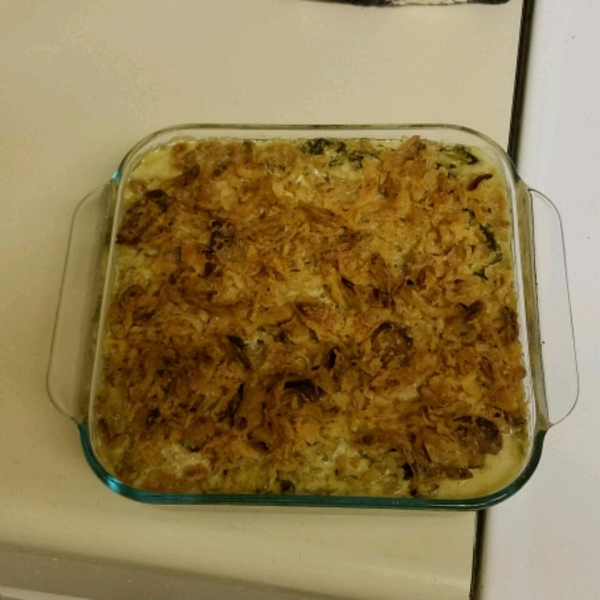 Spinach-Green Bean Casserole