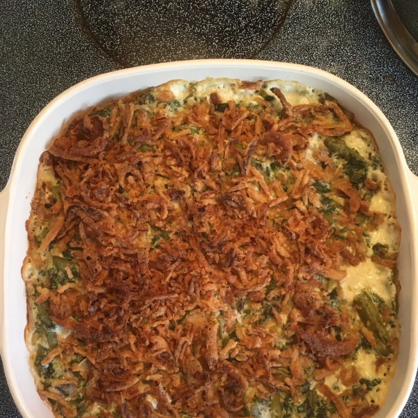 Spinach-Green Bean Casserole