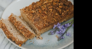 Oatmeal Coffee Cake with Pecan Streusel