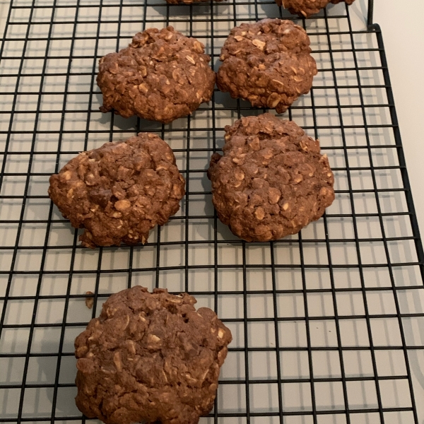 Chocolate Oatmeal Chocolate Chips Cookies