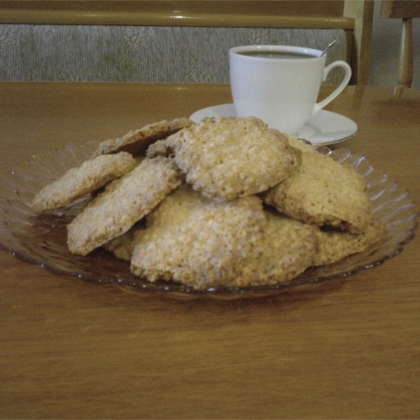 Oatmeal Coconut Thin Crisps