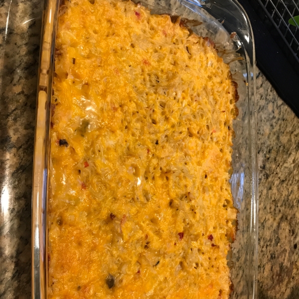 Spaghetti Chicken Casserole