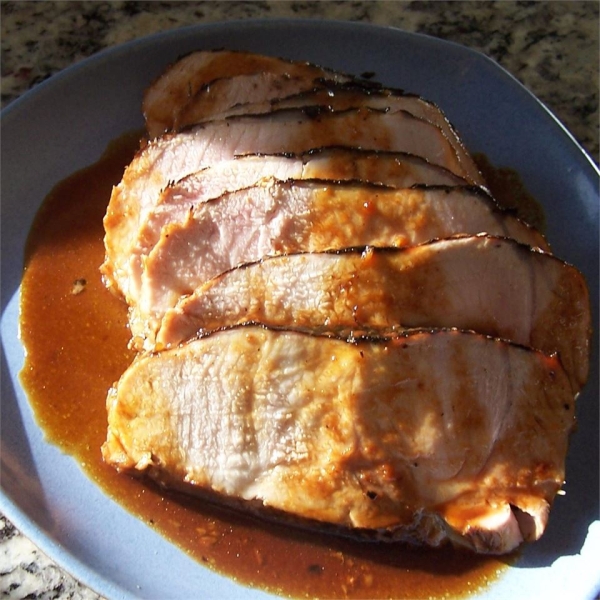 Fruit Glazed Pork Roast