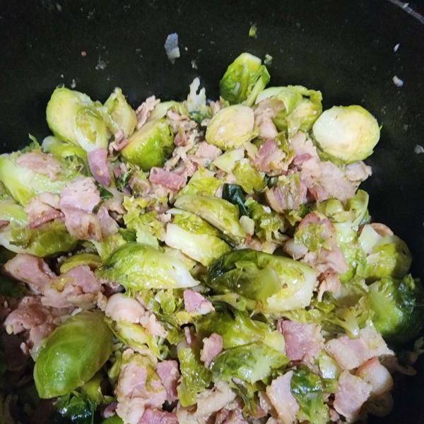 Brussels Sprouts with Bacon and Balsamic