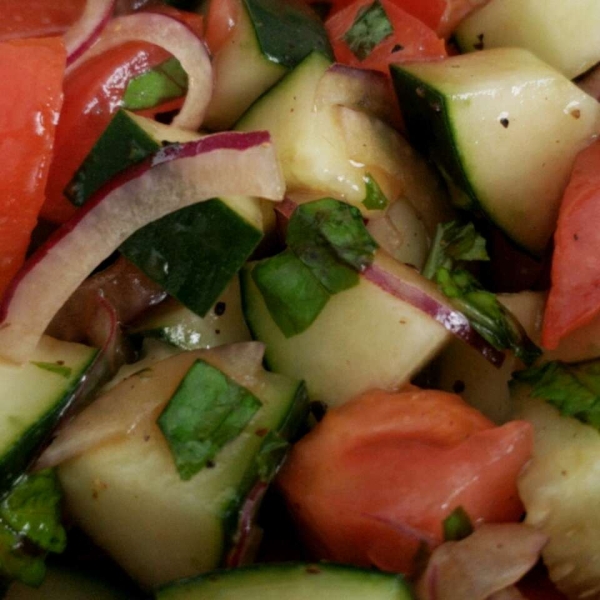 Cucumber and Tomato Salad