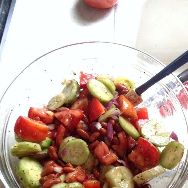 Cucumber and Tomato Salad