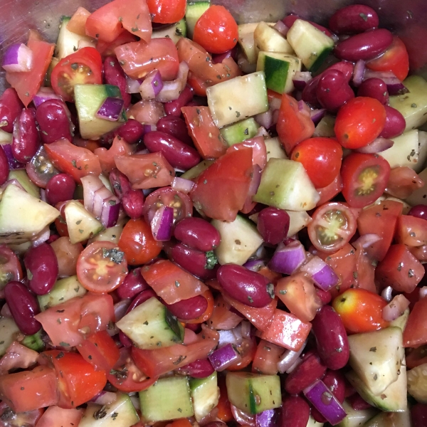 Cucumber and Tomato Salad