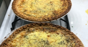 Splendid Spinach and Mushroom Quiche