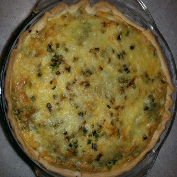 Splendid Spinach and Mushroom Quiche