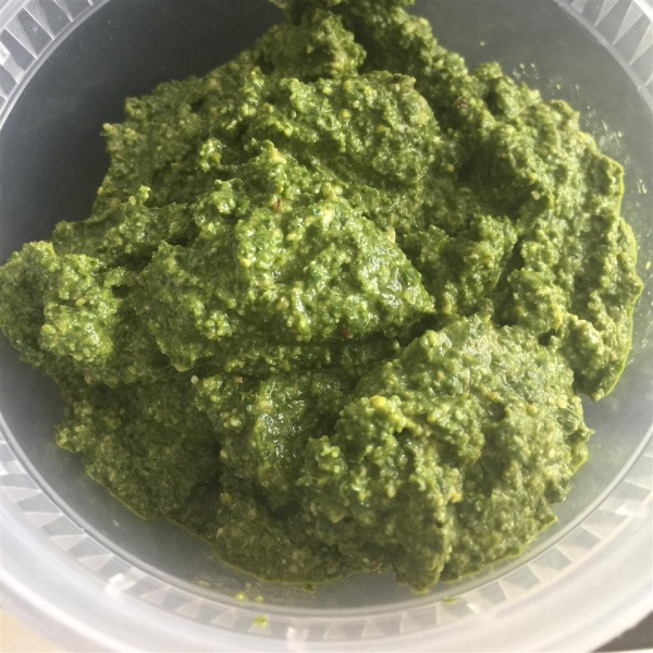 Lighter Basil Pesto