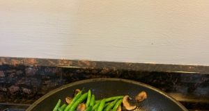 Mushroom and Bacon Green Beans