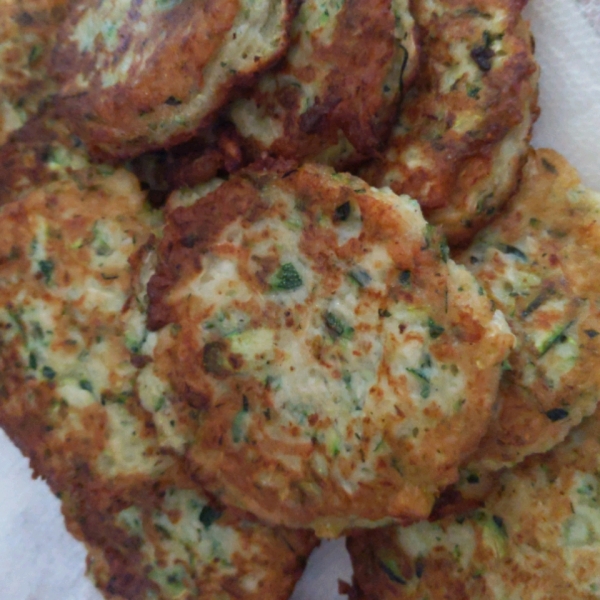 Mom's Zucchini Pancakes