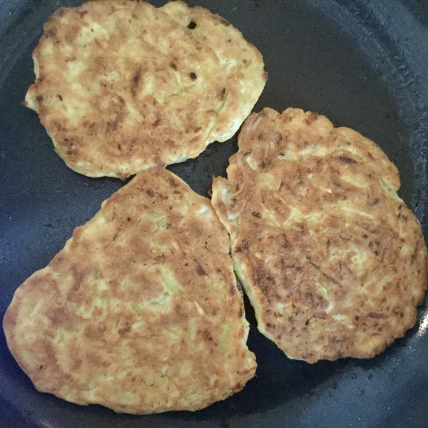 Mom's Zucchini Pancakes