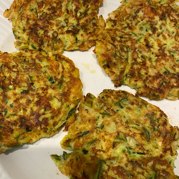 Mom's Zucchini Pancakes