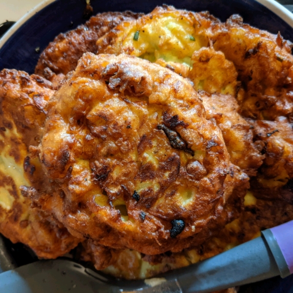 Mom's Zucchini Pancakes