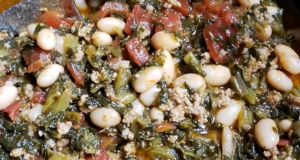 Mustard Greens 'n Beans