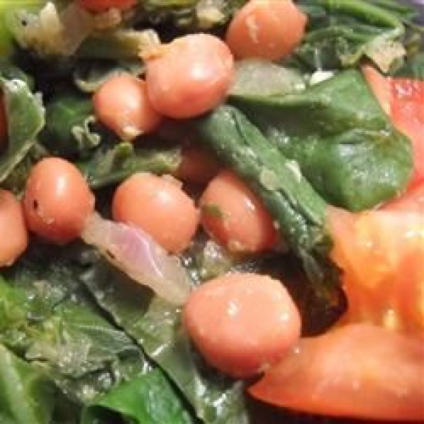 Mustard Greens 'n Beans