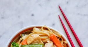 Pork and Udon Noodle Stir-Fry