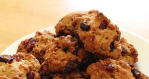 Zesty Cranberry-Bran Cookies