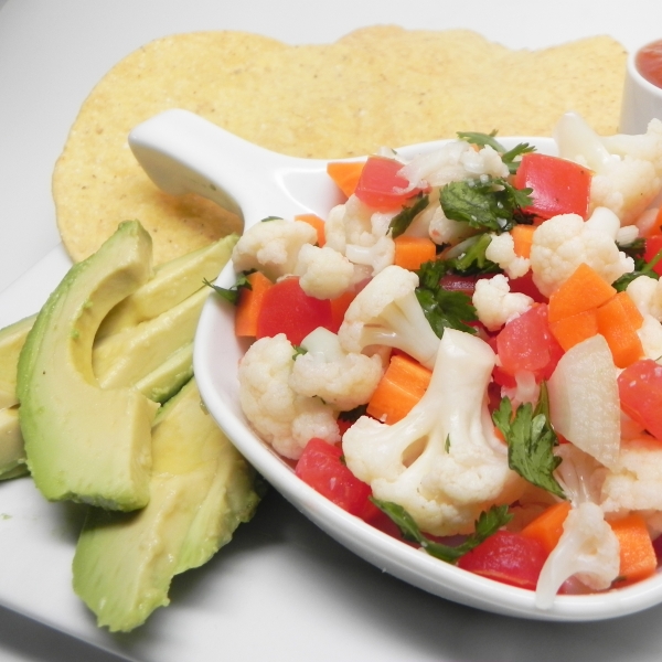 Easy Cauliflower Ceviche