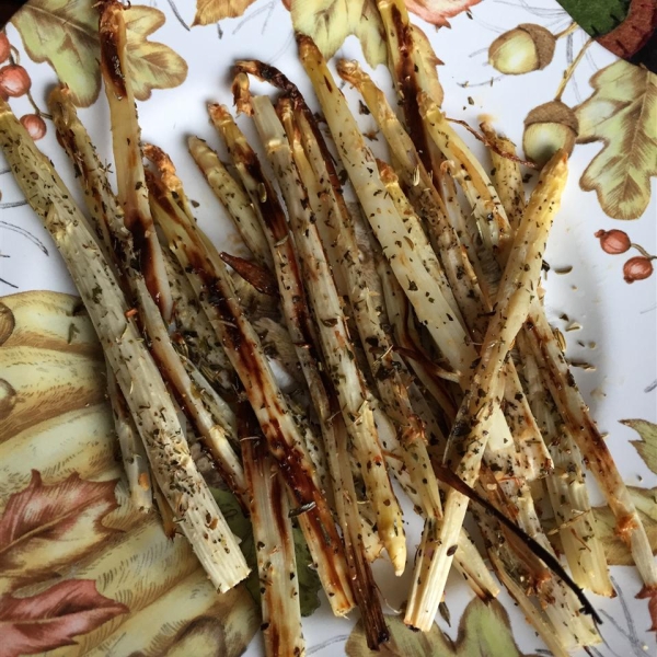 Roasted White Asparagus with Herbes de Provence