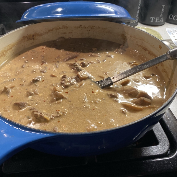 Elegant Beef Stroganoff