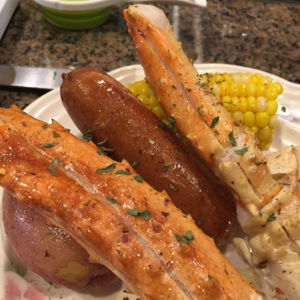 Garlic Crab Legs