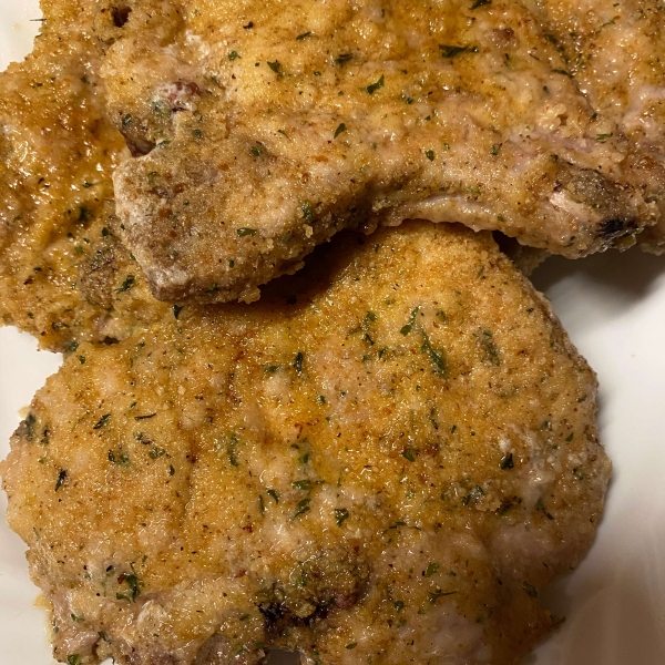 Oven-Fried Pork Chops