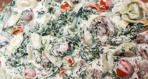 Creamy Spinach Tortellini