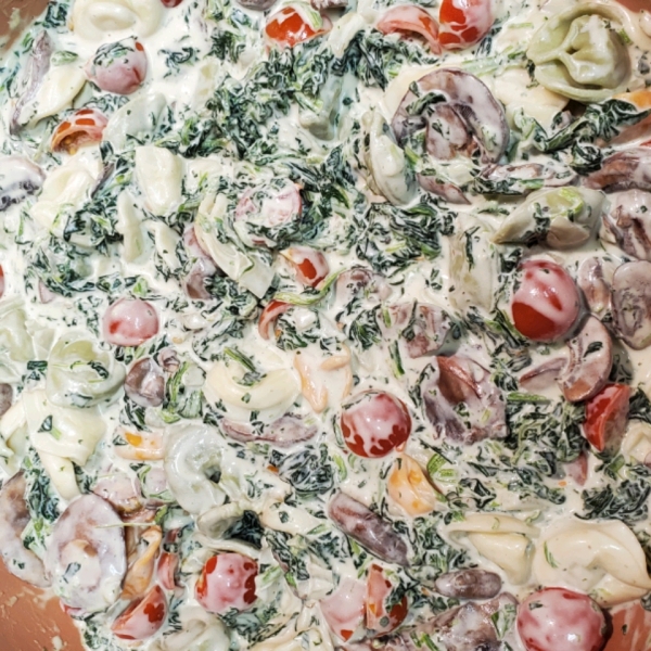 Creamy Spinach Tortellini