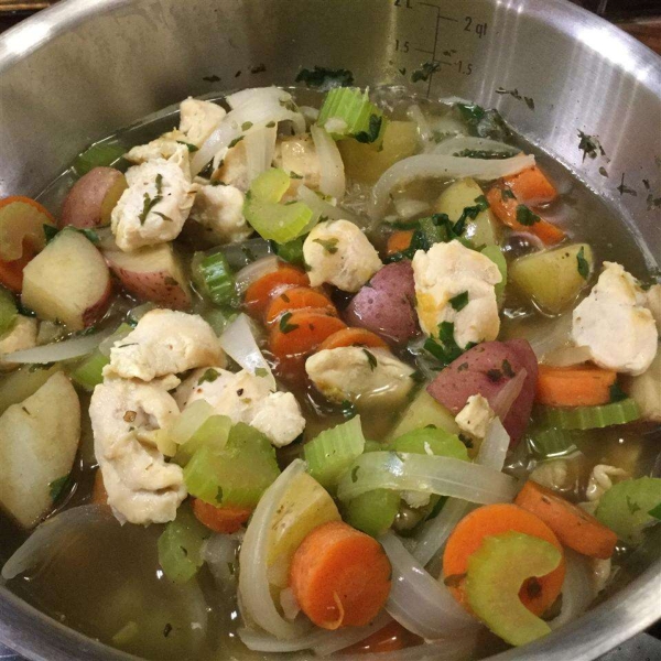 Vegetable-Loaded Potato Stew