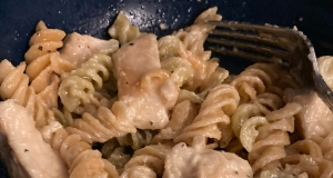 Garlicky Vodka Alfredo