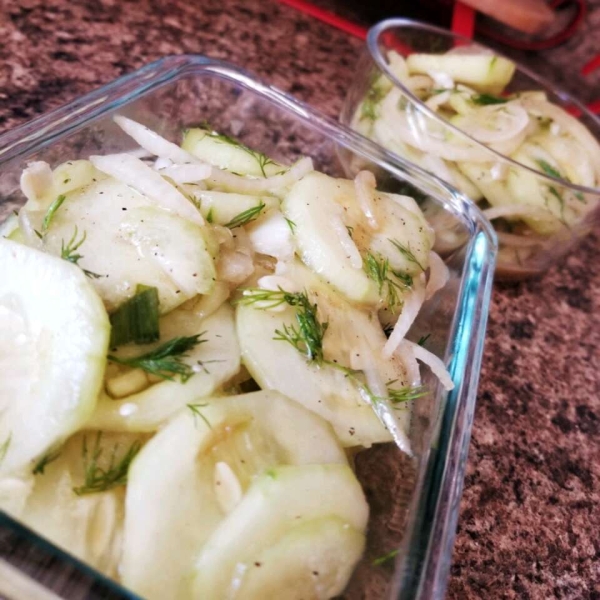 Hungarian Cucumber Salad