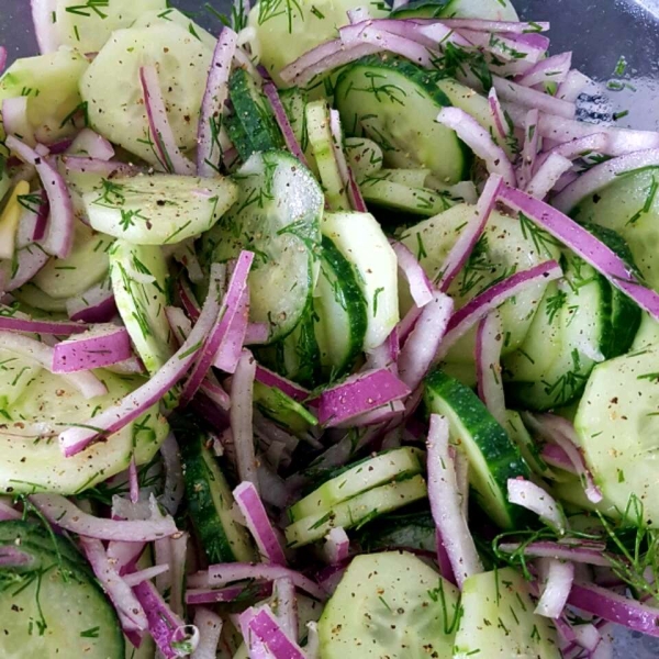 Hungarian Cucumber Salad