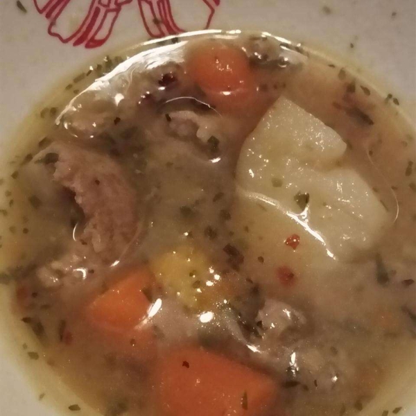 Tarragon-Turkey Soup