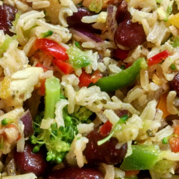 Nutty Brown Rice Salad