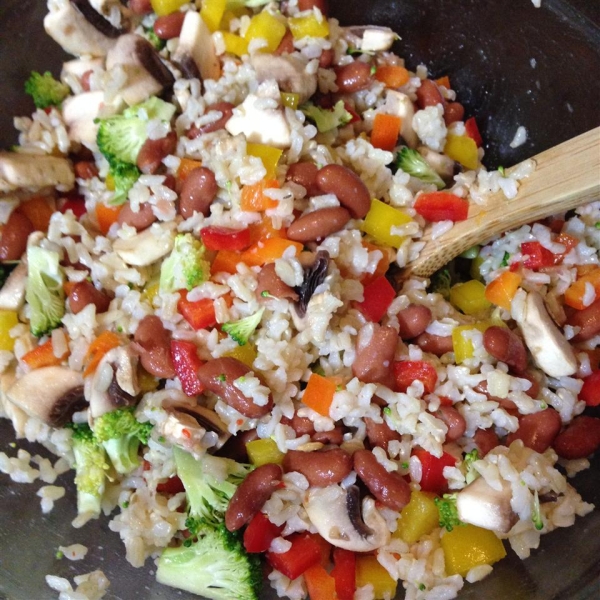 Nutty Brown Rice Salad