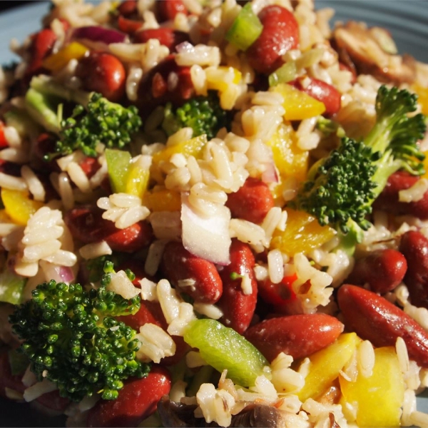 Nutty Brown Rice Salad