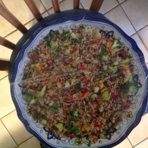 Nutty Brown Rice Salad