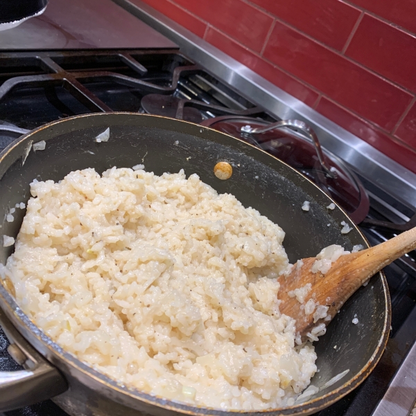 Parmesan-Black Pepper Arborio Rice Pilaf