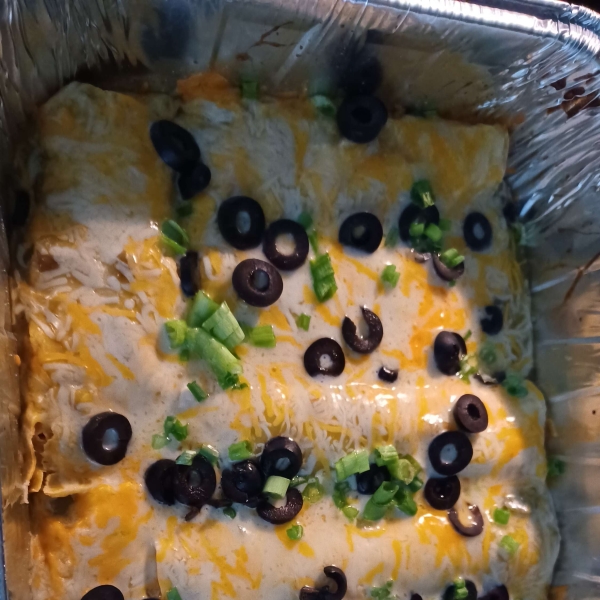 Homemade Chicken Enchiladas