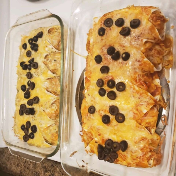 Homemade Chicken Enchiladas