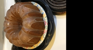 Lemon-Buttermilk Pound Cake with Aunt Evelyn's Lemon Glaze